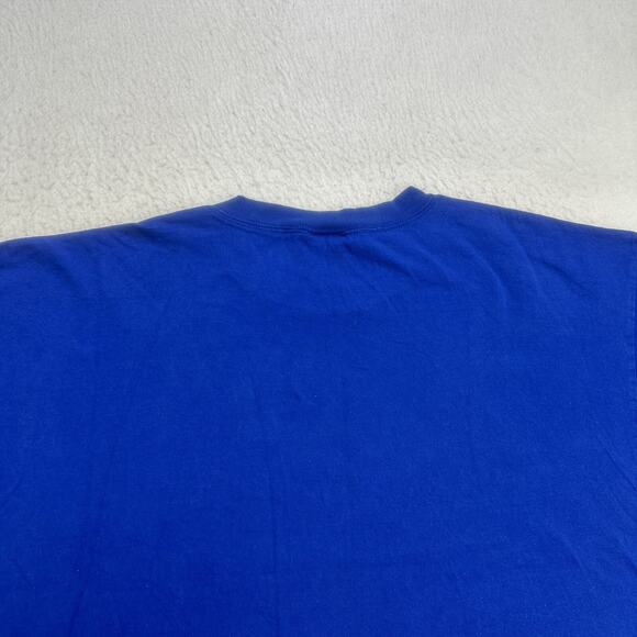 Vintage Kansas City Royals Shirt Mens XL Blue Short Sleeve MLB Baseball - Picture 10 of 11